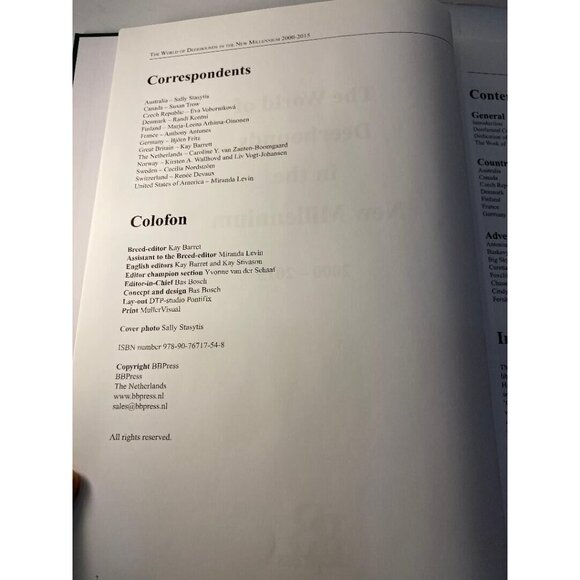 The World of Deerhounds in the New Millennium 2000-2015 Kay Barret RARE HTF BOOK - Picture 4 of 10